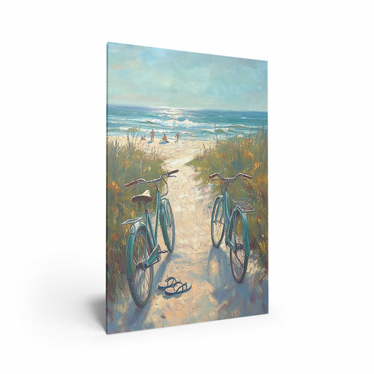 Beachside Abandon Acrylic Print Hero Image