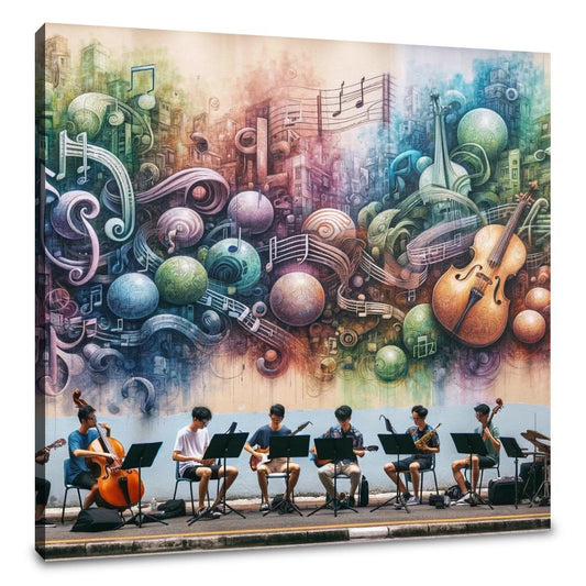 Symphony of the Streets Canvas - Main Image