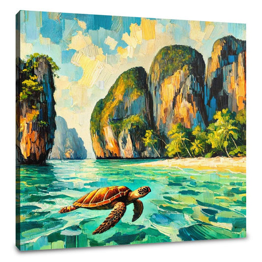 Tropical Serenity Canvas - Main Image