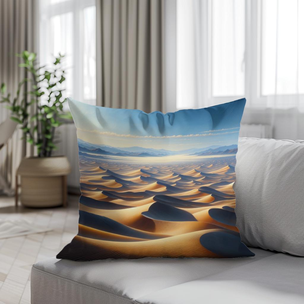 Desert Mirage Cotton Cushion - Secondary Image 4