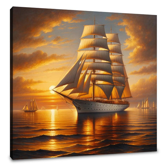 Sunset Voyage Canvas - Main Image