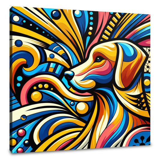 Canine Colors Pop Artistry Canvas - Main Image