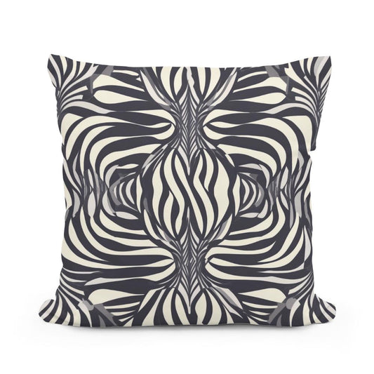 Op-Art Illusion Cotton Cushion - Main Image