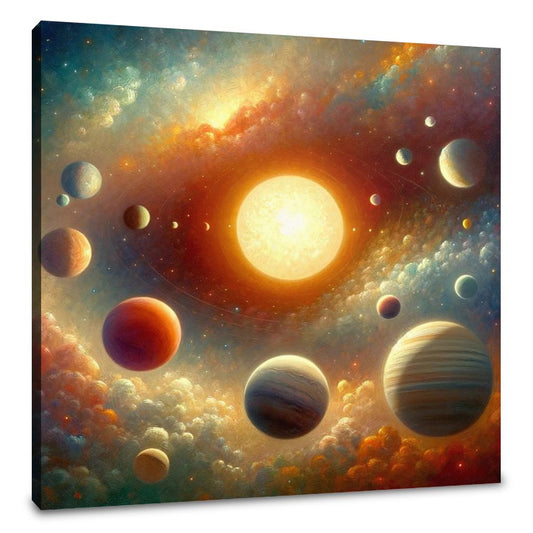 Celestial Dance Canvas - Main Image