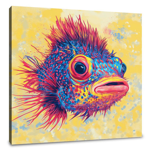 Pufferfish Radiance Canvas - Main Image