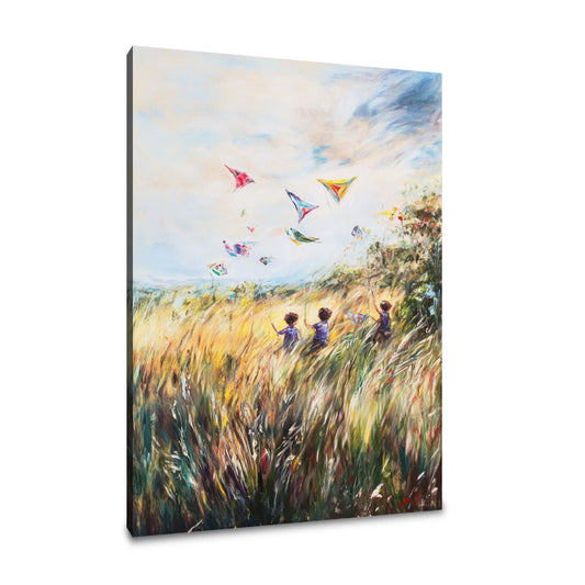 Kite Adventures on Canvas - Main Image