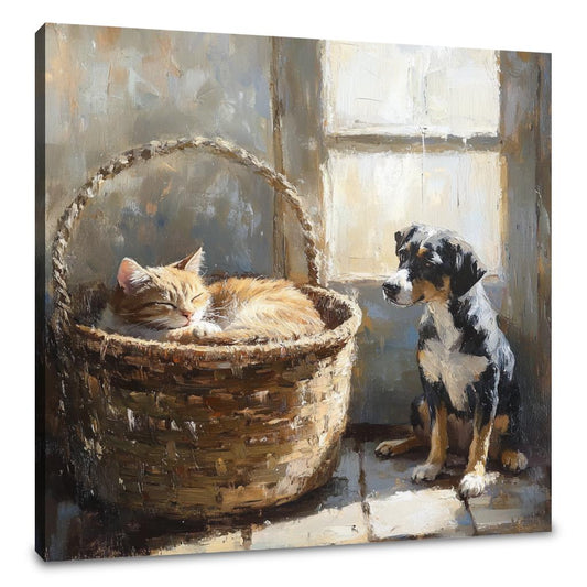 Envious Glance Canvas - Main Image