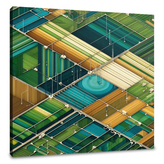 Farm Patterns Canvas - Main Image