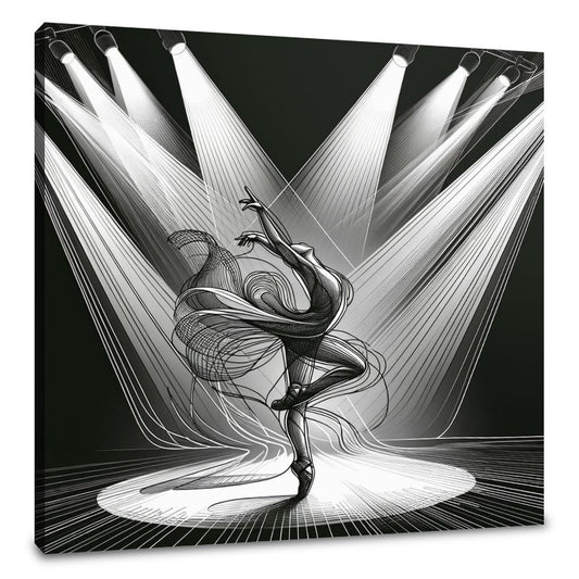 Dance of Shadows Canvas - Main Image