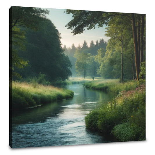 Tranquil River Canvas - Main Image
