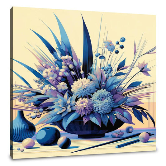 Modern Ikebana Canvas - Main Image
