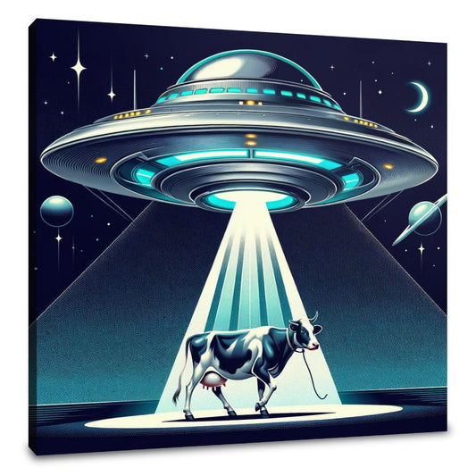 Futuristic Abduction Canvas - Main Image
