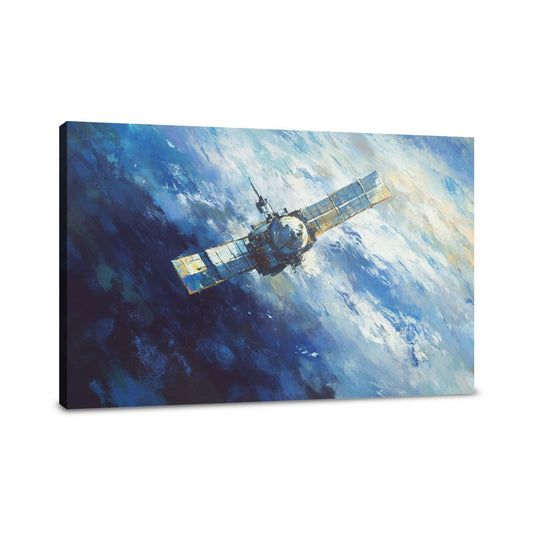 Satellite Starlight Canvas - Main Image