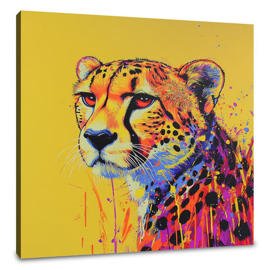Cheetah Radiance Canvas - Main Image