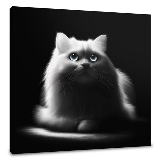 Luminous Whiskers Canvas - Main Image