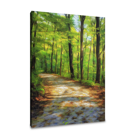 Spring Woodland Awakening Canvas - Main Image