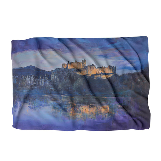 Stirling Castle Twilight Blanket - Main Image