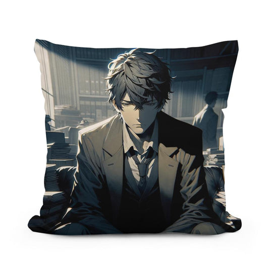 Detective's Solitude Cotton Cushion - Main Image