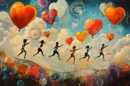 Cardio Dreamscape Canvas