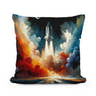 Cosmic Ascent Cotton Cushion - Main Image