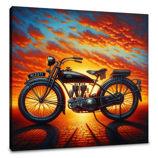 Sunset Ride Canvas - Main Image