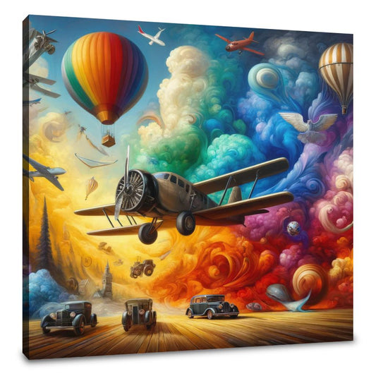 Dreams of Flight Canvas - Main Image