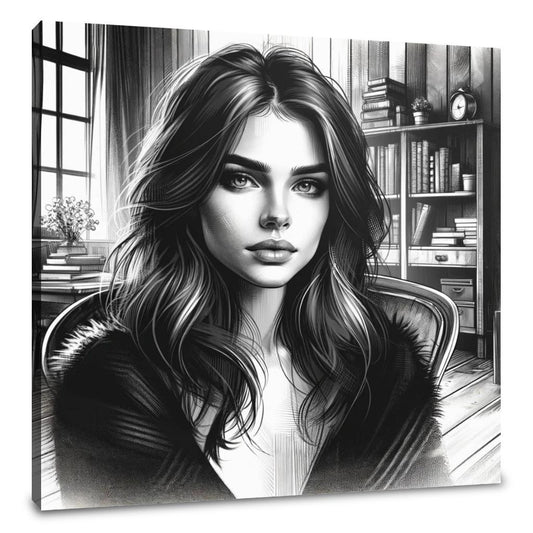 Intimate Portrait Canvas - Main Image