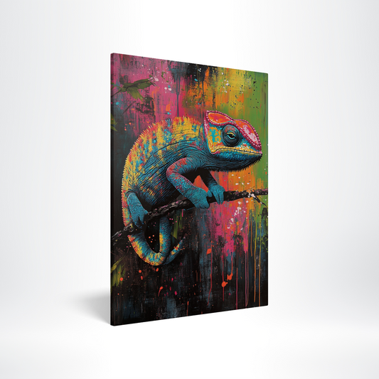 Chameleon Colour Dance Acrylic Print Hero Image