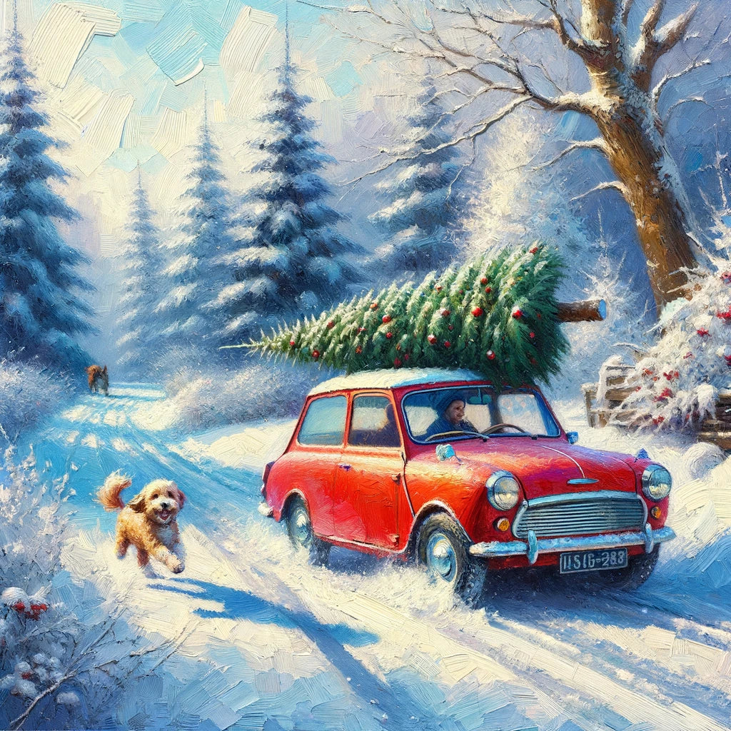Christmas Journey Home Canvas