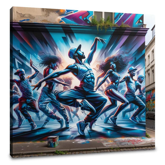 Dance of the Streets Canvas - Main Image