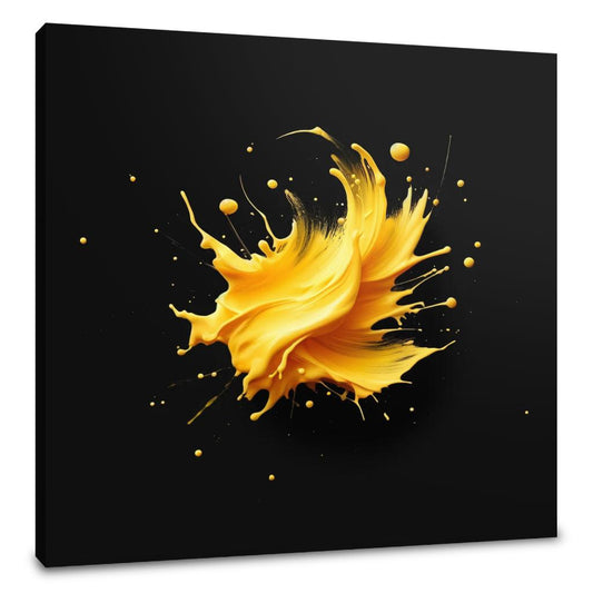 Yellow Burst Canvas - Main Image