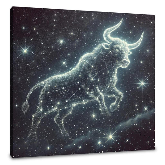 Taurus Constellation Canvas - Main Image