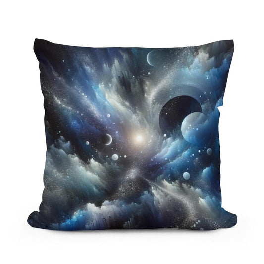 Cosmic Tapestry Cotton Cushion - Main Image