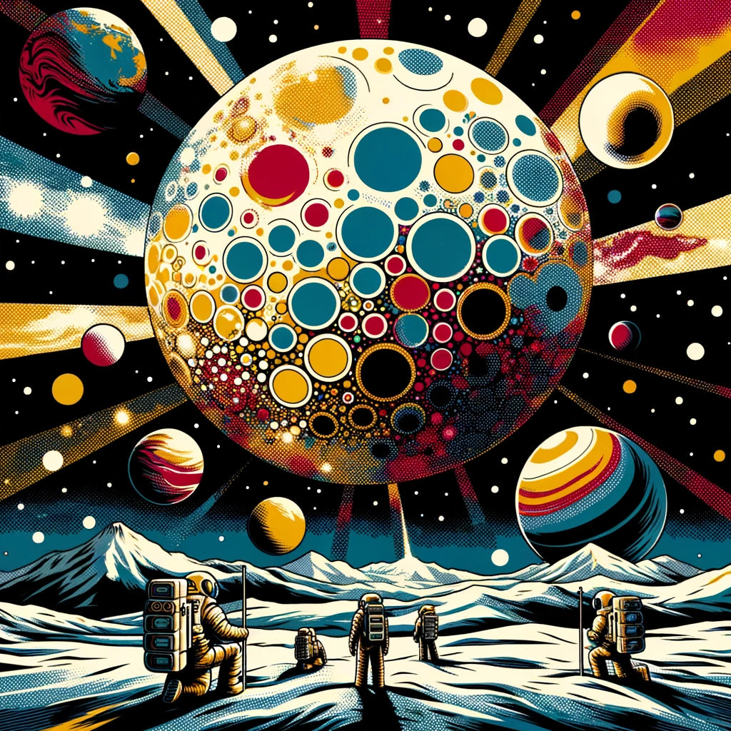 Cosmic Pop Exploration Canvas