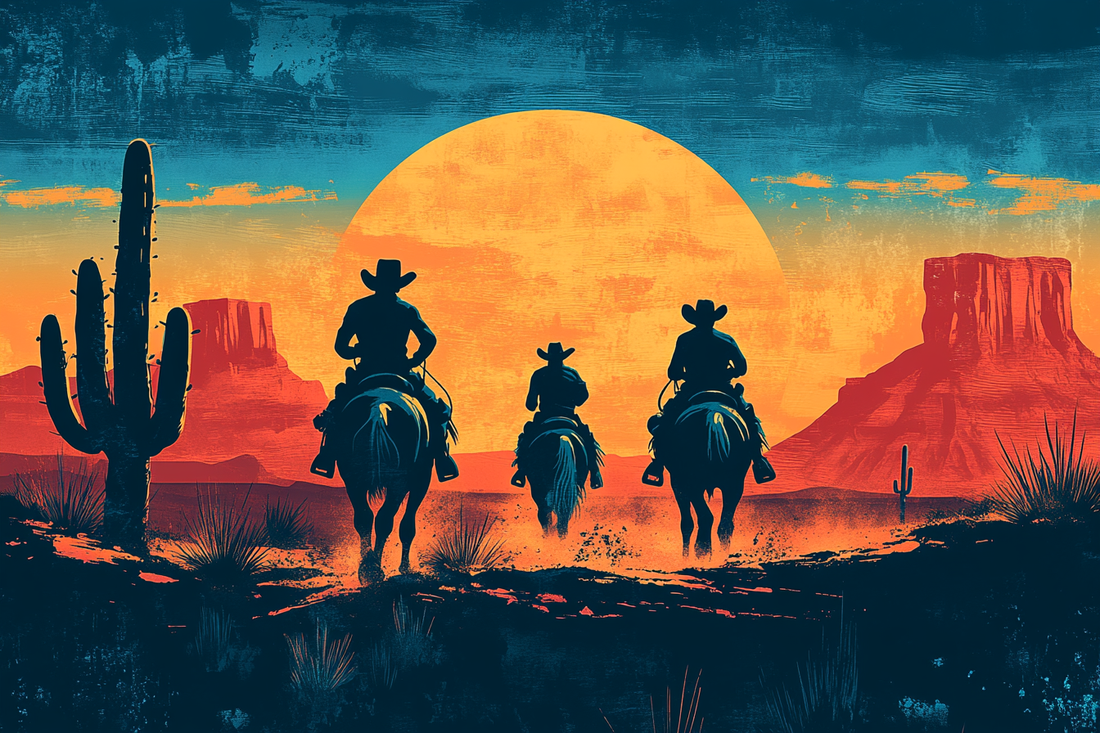 Cowboy Frontier Canvas