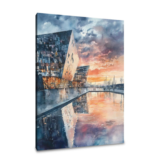 Titanic Twilight Canvas - Main Image