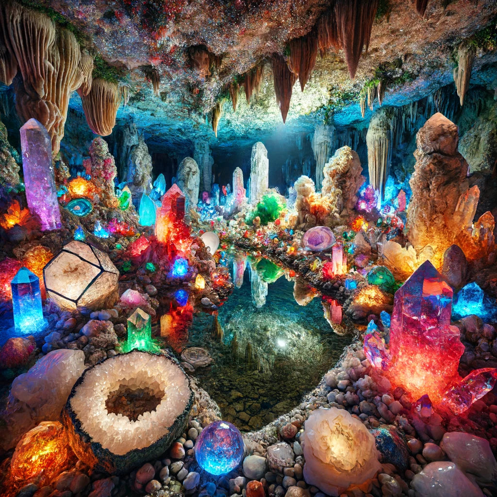 Crystal Cavern Canvas