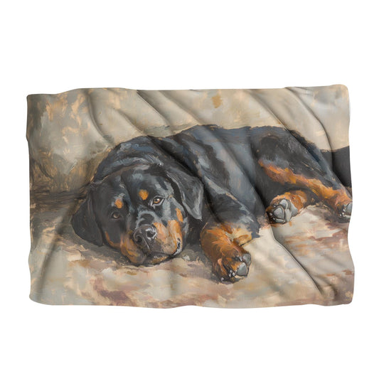 Rottweiler-Ruhedecke