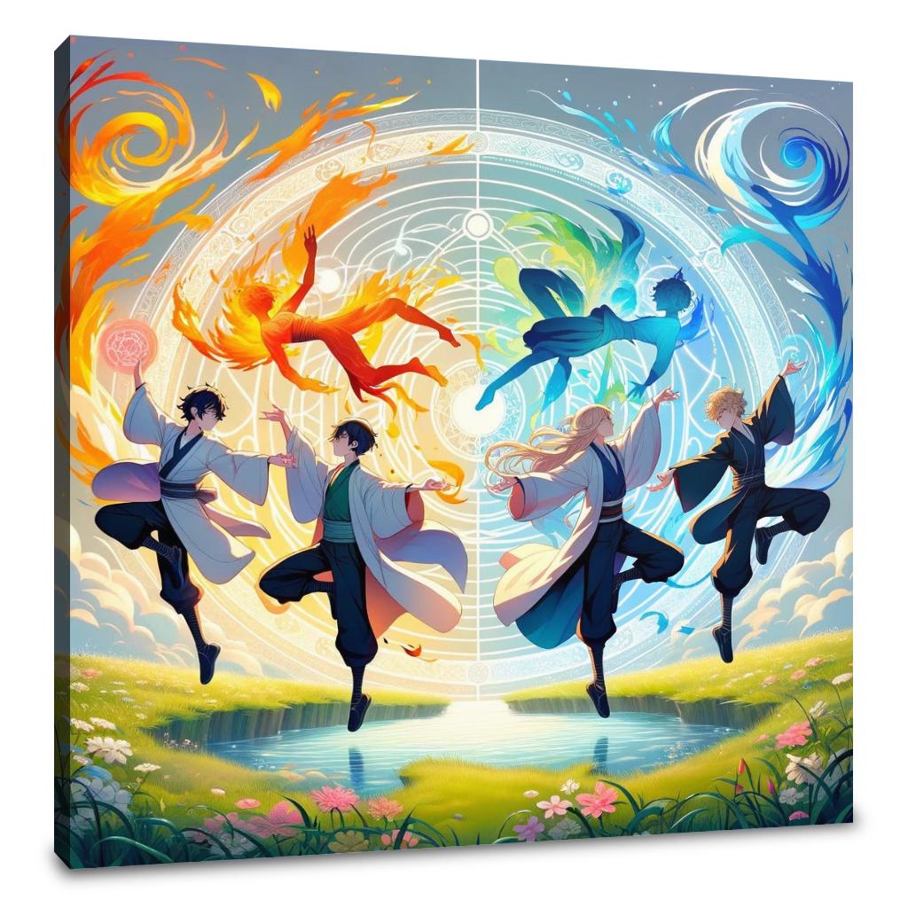 Harmony of Elements Canvas - Main Image