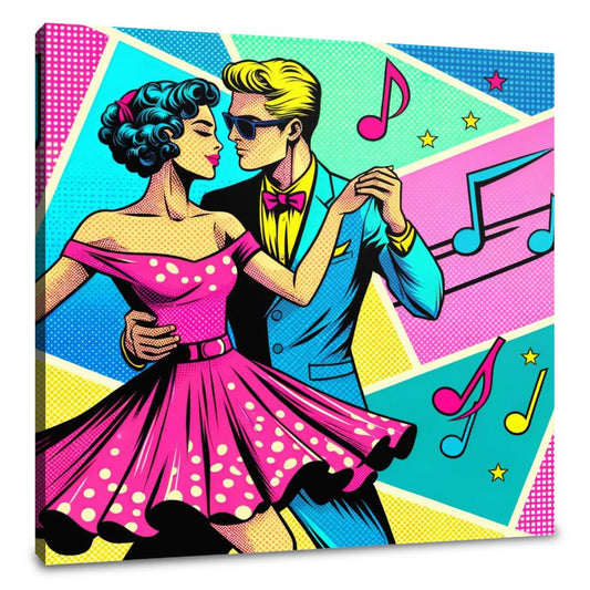 Retro Dance Canvas - Main Image