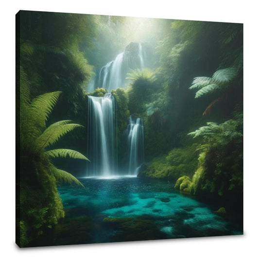 Hidden Waterfall Canvas - Main Image