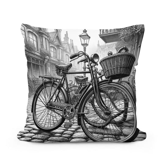 Cobblestone Memories Cotton Cushion - Main Image