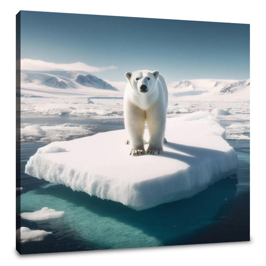Polar Bear Sovereign Canvas - Main Image