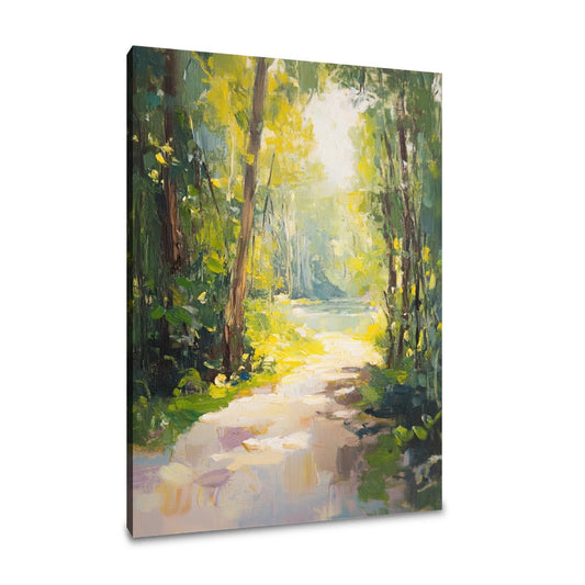 Nostalgic Tropical Journey Canvas - Main Image