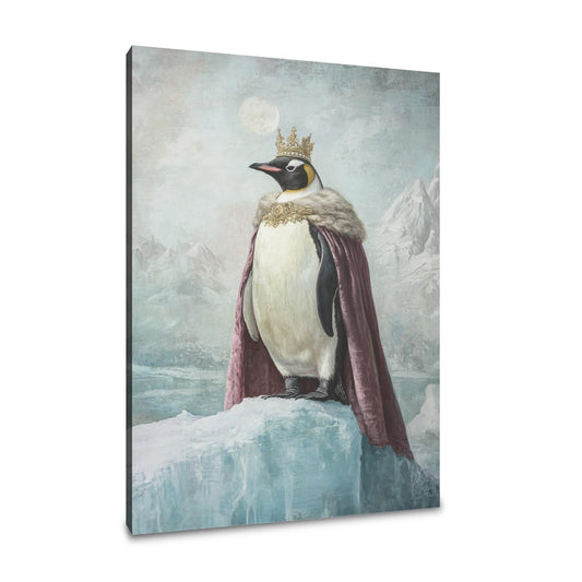 Regal Penguin Majesty Canvas - Main Image
