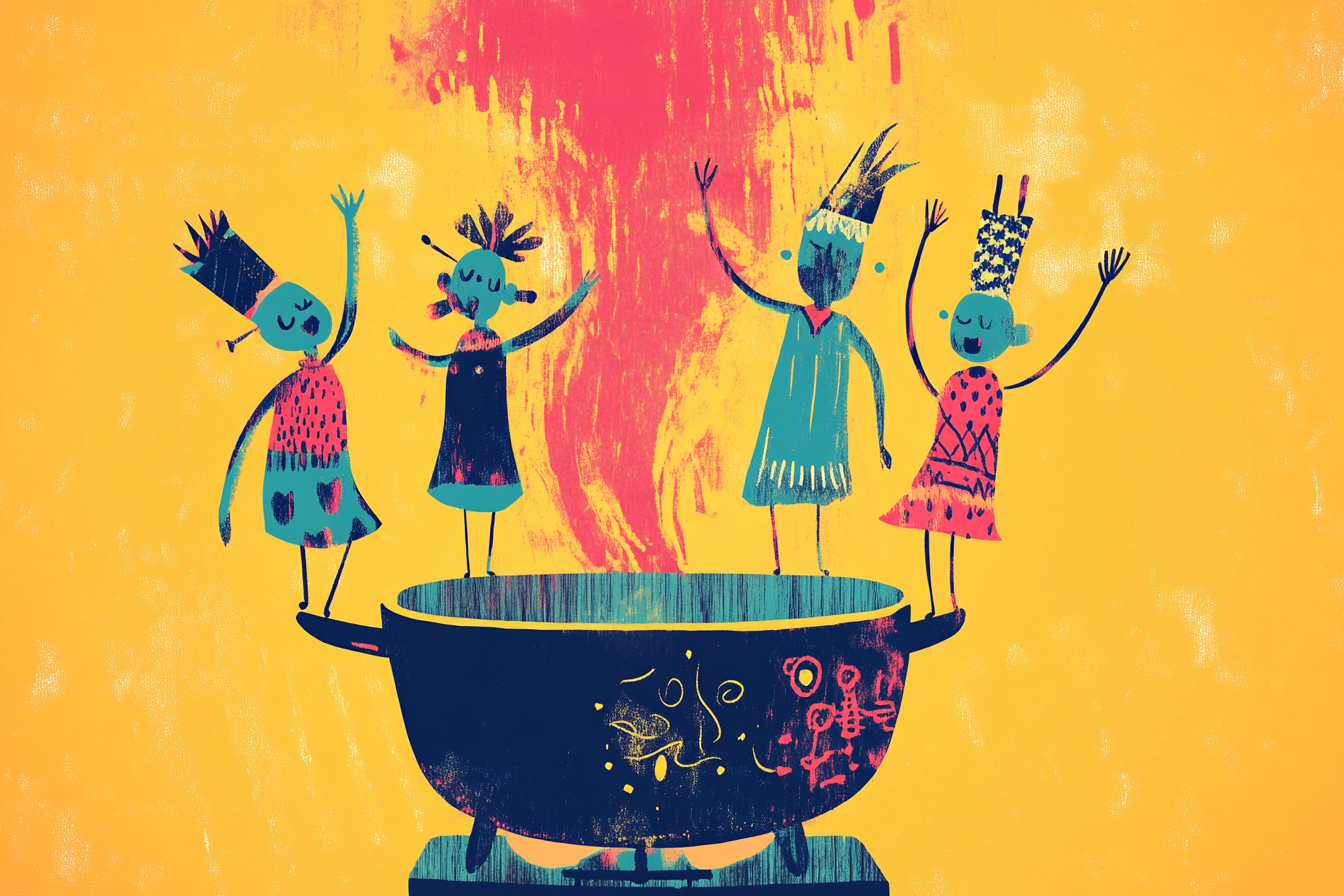 Dancing Steam Blanket