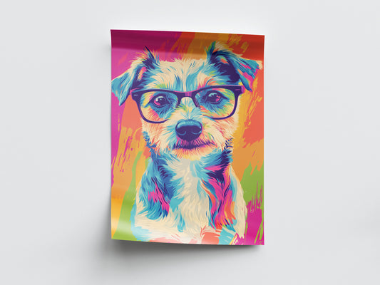 Dapper Dog Poster Mockup 4