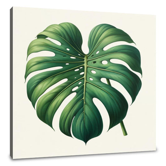 Monstera Elegance Canvas - Main Image