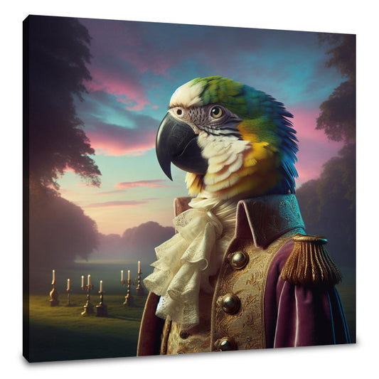 Regal Parrot Majesty Canvas - Main Image