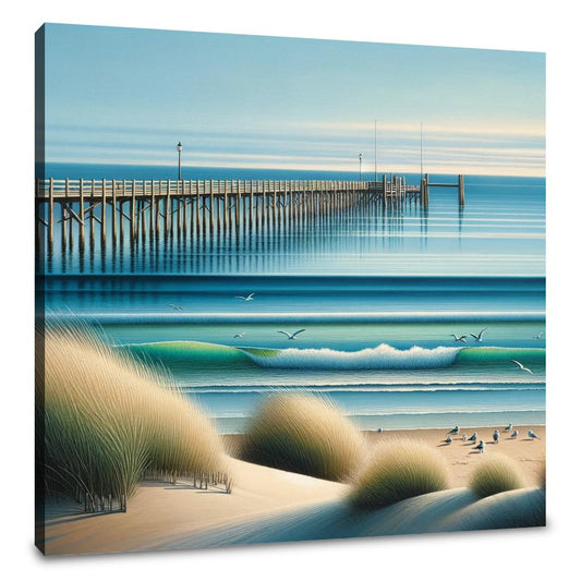 Coastal Serenity Canvas - Main Image